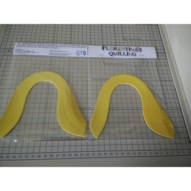 Carton quilling 1mm Canary Yellow (Galben Canar) - cod X73
